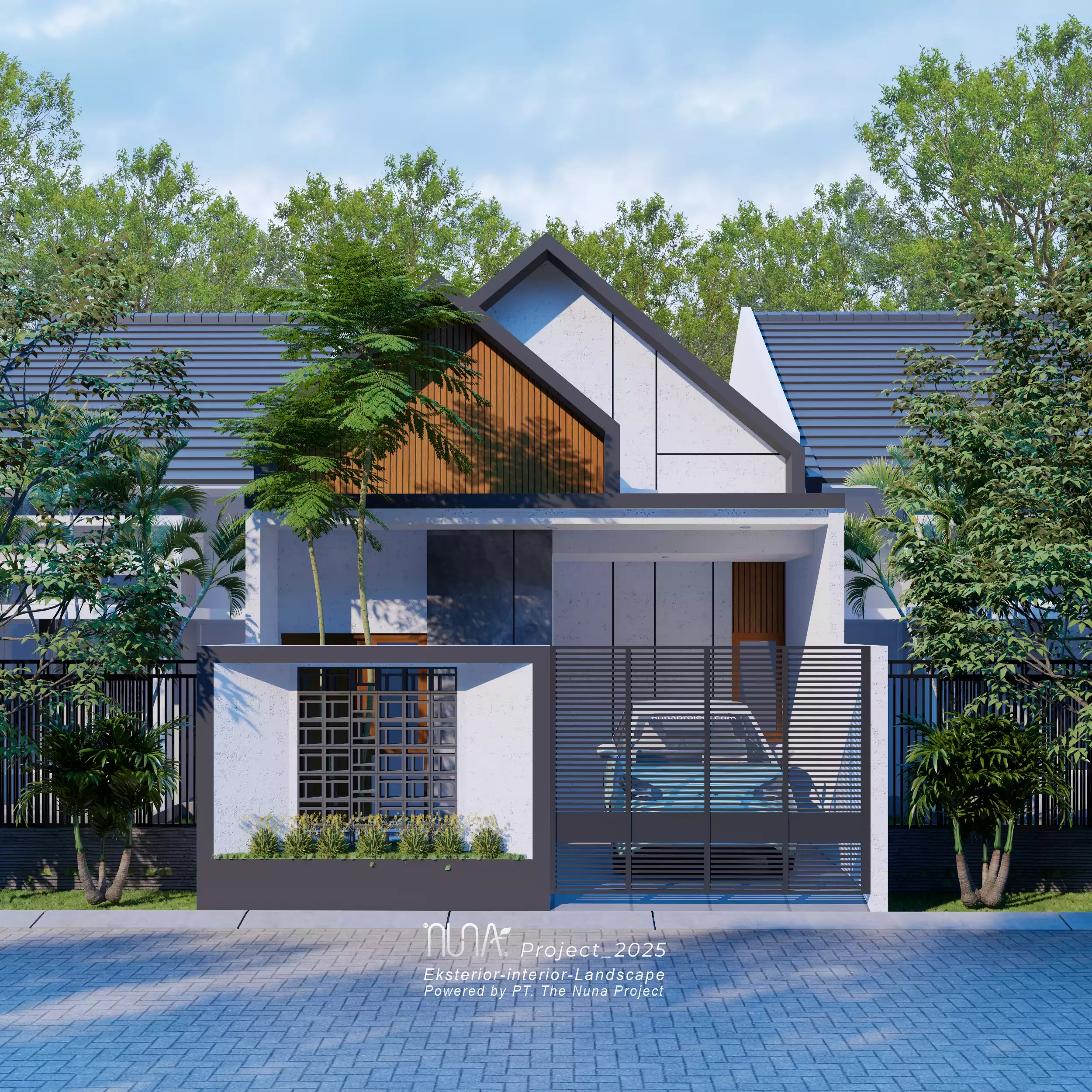 Desain Rumah Bu Tika 7x13